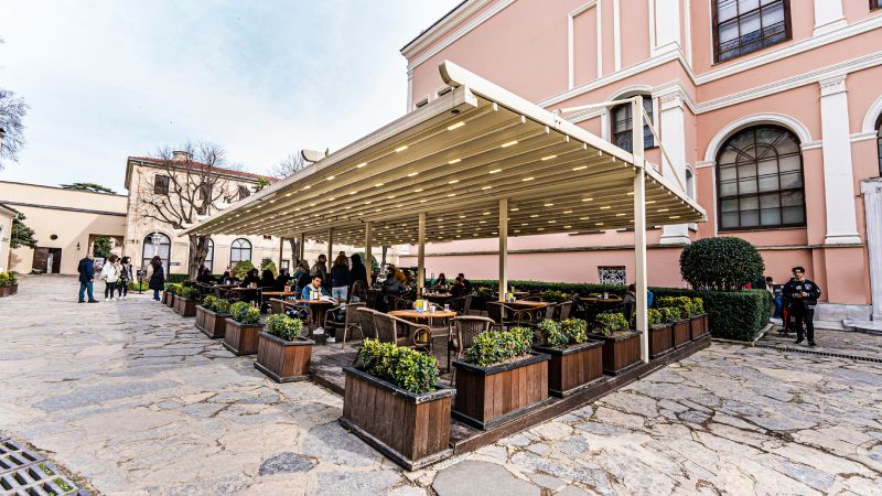 Çift Açılır Tente