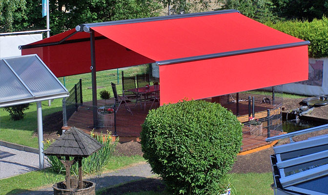 Çift Açılır Tente