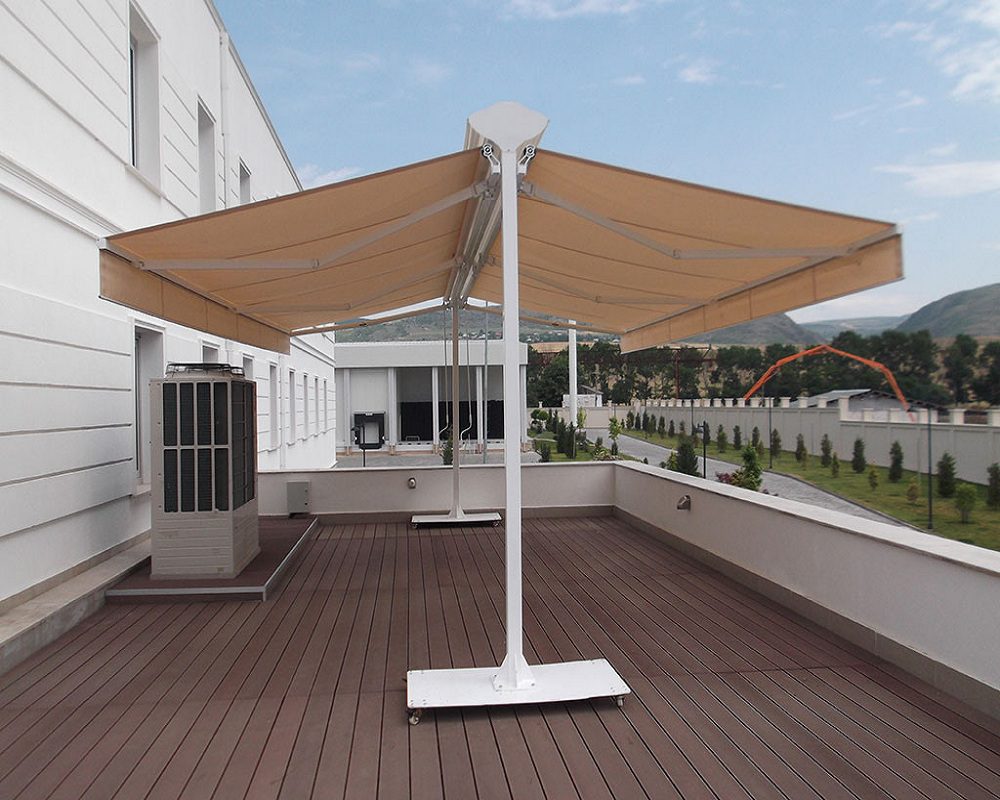 Çift Açılır Tente