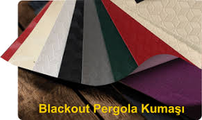 Blackout Pergola Tente Kumaşı