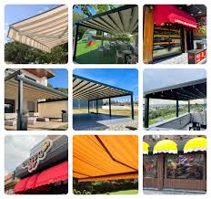 Pergola Tente İmalatı Çeşitleri